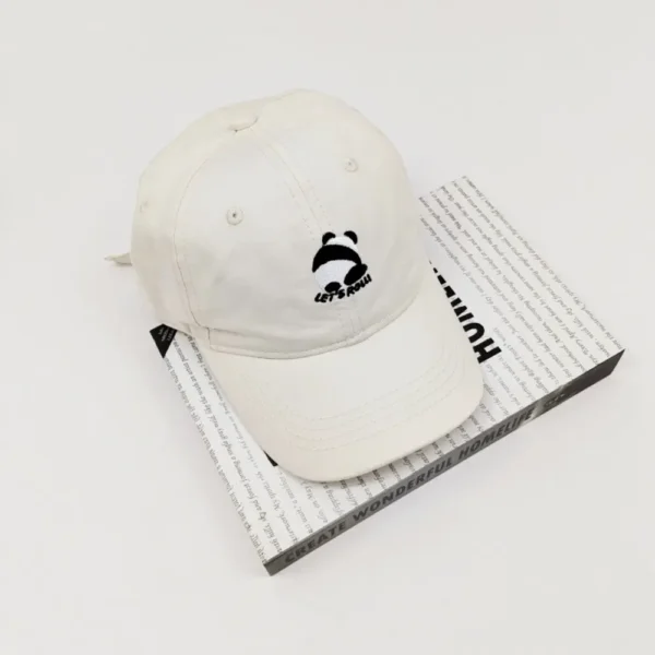 WPCTHASC0001 Cartoon Panda Colorful Kids' Snapback Cap Baseball Hat