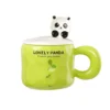 WPLSCPMU0176 Cute Panda Ceramic Mug with Lid