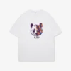 WPCTTS000432-02 Geometric Panda Design Summer Cotton Short-Sleeve T-Shirt