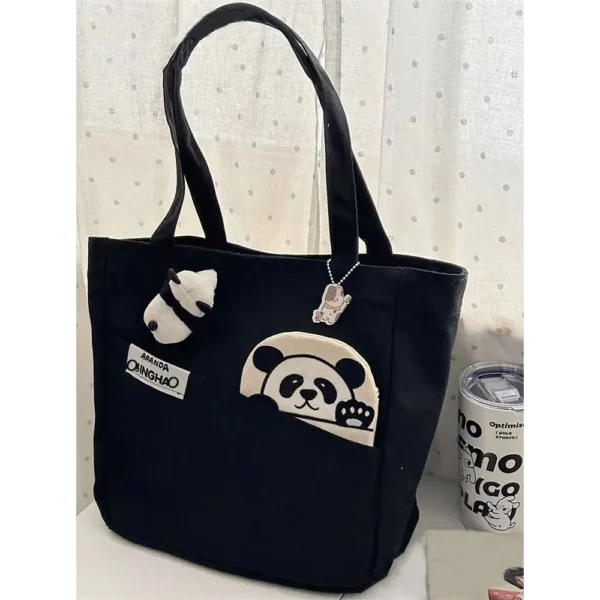 WPBGST000006 Hello Panda Large Capacity Tote Bag