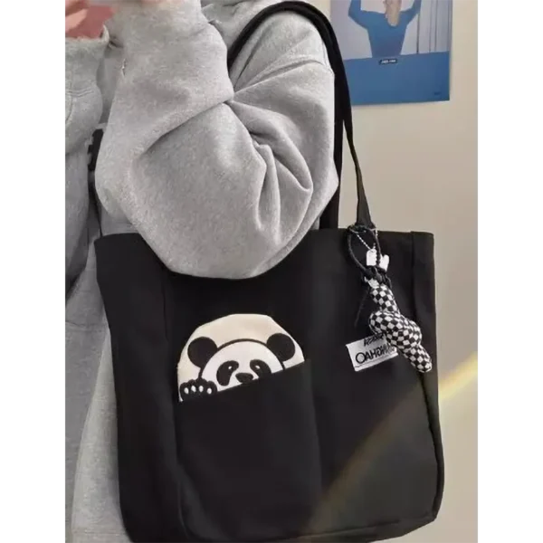 WPBGST000008 Hello Panda Large Capacity Tote Bag