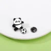 WPDCBR000137 Olympics sport Panda Badge Lapel Pin