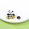 WPDCBR000128 Olympics sport Panda Badge Lapel Pin