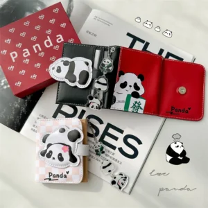WPBGWC000158-0159-01 Cartoon Panda Wallet