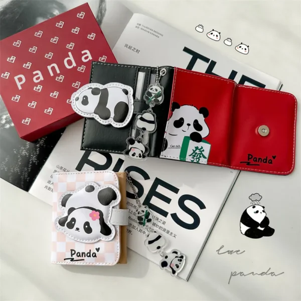 WPBGWC000158-0159-01 Cartoon Panda Wallet