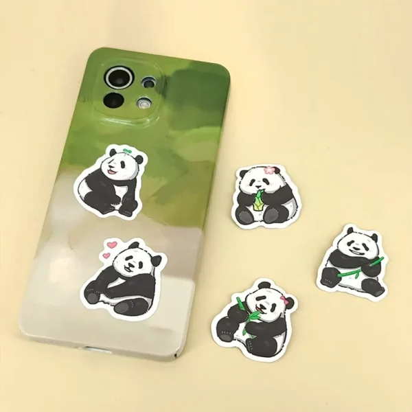 WPDCSK000256-04 Original Cute Panda Sticker Set, DIY Planner and Scrapbooking
