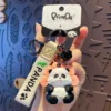 WPDCCM000064 Wooden Panda Keychain