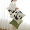 WPHHCS000002-0007-03 Panda Embroidery Cushion
