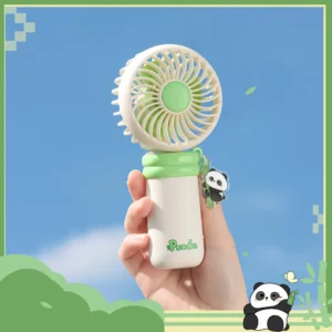 Panda Pendant Mini Handheld Portable Fan