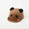 WPCTHASC0012 Panda Shaped Stylish Baby Kids Snapback Cap