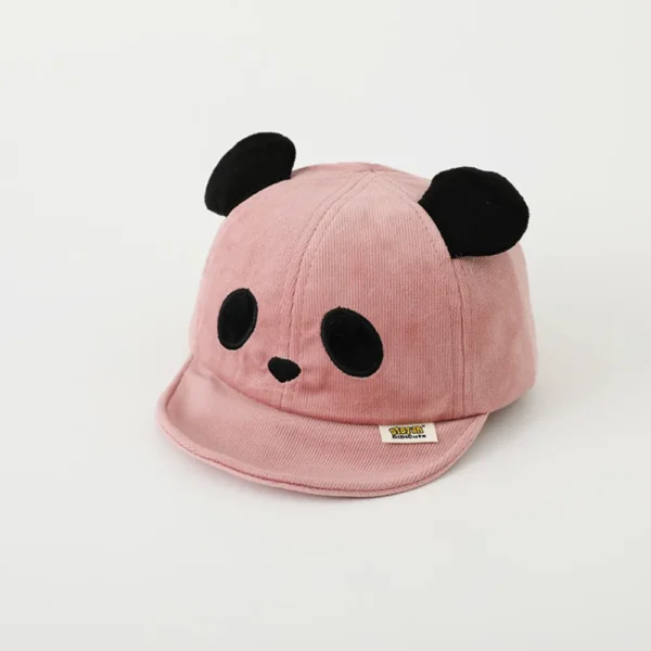 WPCTHASC0011 Panda Shaped Stylish Baby Kids Snapback Cap