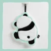 WPCTTW000141 Panda Shaped Thick Absorbent Coral Fleece Hand Towel
