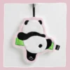 WPCTTW000144 Panda Shaped Coral Fleece Hand Towel