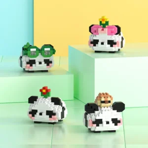 WPDTBB000147 Panda Stars Building Blocks