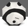 Panda-Themed Automatic Three-Fold Umbrella