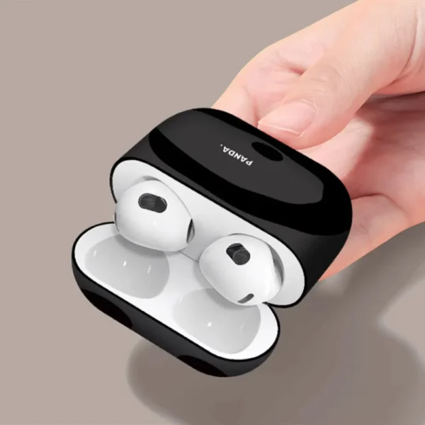 WPASEC000191-02 Panda-Themed Soft Silicone Apple AirPods Case Cover