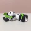 Realistic Panda and Bamboo Series Mini Desk Decor Figurines