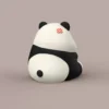 Realistic Panda Apple AirPods Protection Case