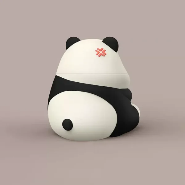 WPASEC000207-01 Realistic Panda Apple AirPods Protection Case