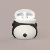 Realistic Panda Huahua Silicone Apple AirPods Protection Case