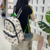 Stylish Minimalist Panda Pattern Women's Casual Backpack