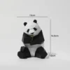 WPDTOM000003 Geometric Panda Desk Decor Ornament, Home Decoration