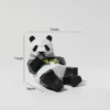 WPDTOM000004 Geometric Panda Desk Decor Ornament
