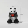 WPDTOM000005 Geometric Panda Desk Decor Ornament