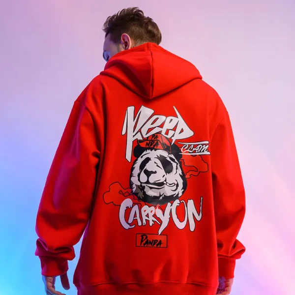 WPCTSS000273 Trendy Streetwear Hip-Hop Style Red