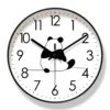 Various Cute Panda Home Quiet Wall Clock Quartz Clock