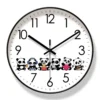 Various Cute Panda Home Quiet Wall Clock Quartz Clock