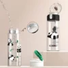 Cute Panda Glass Portable Travel Cup