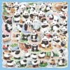WPDCSK000258-01 50-Pack Cute Cartoon Panda's Day Series Sticker Set