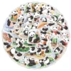 WPDCSK000258-03 50-Pack Cute Cartoon Panda's Day Series Sticker Set