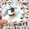 WPDCSK000258-04 50-Pack Cute Cartoon Panda's Day Series Sticker Set