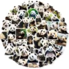 WPDCSK000261-02 50 Panda Photo Stickers Cute Panda Emoji Sticker Pack