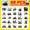 WPDCSK000261-07 50 Panda Photo Stickers Cute Panda Emoji Sticker Pack