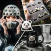 WPDCSK000261-08 50 Panda Photo Stickers Cute Panda Emoji Sticker Pack