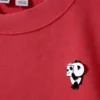 WPDCBR000184-02 Abstract Style Reading Panda Brooch Cute Alloy Badge Travel Gift