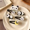 WPDCHA000225-0227-01 Acrylic Cartoon Little Panda Hair Clip Hair Accessory