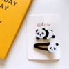 WPDCHA000226 Acrylic Cartoon Little Panda Hair Clip Hair Accessory