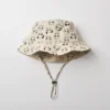 Adjustable Cute Panda Bucket Hat Breathable Sun Protection