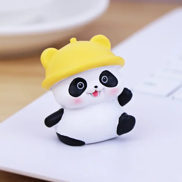 Adorable Panda Mini Cute Desk Decor Car Interior Accessory