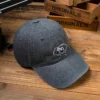 WPCTHASC0017 American Style Panda Embroidered Denim Baseball Cap Snapback