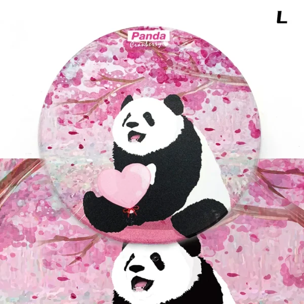 WPLSCS000330-14 Artistic Painting Panda Home Decor Ceramic Coaster High-End Gift