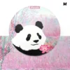 WPLSCS000330-15 Artistic Painting Panda Home Decor Ceramic Coaster High-End Gift