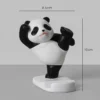 Creative Panda Desktop Phone Stand Cute Decorative Ornament