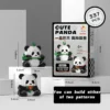 WPDTBB000160 Panda Flower Series Mini Building Blocks Puzzle Toy