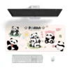 WPASMP000051 Panda Mouse Pad Cartoon Cute Desk Mat