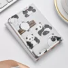 Various Cute Cartoon Panda Foldable Short Wallet Coin Purse